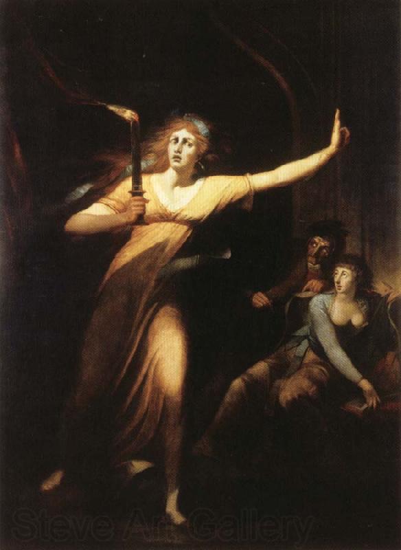 Henry Fuseli Lady Macbeth Sleepwalking France oil painting art